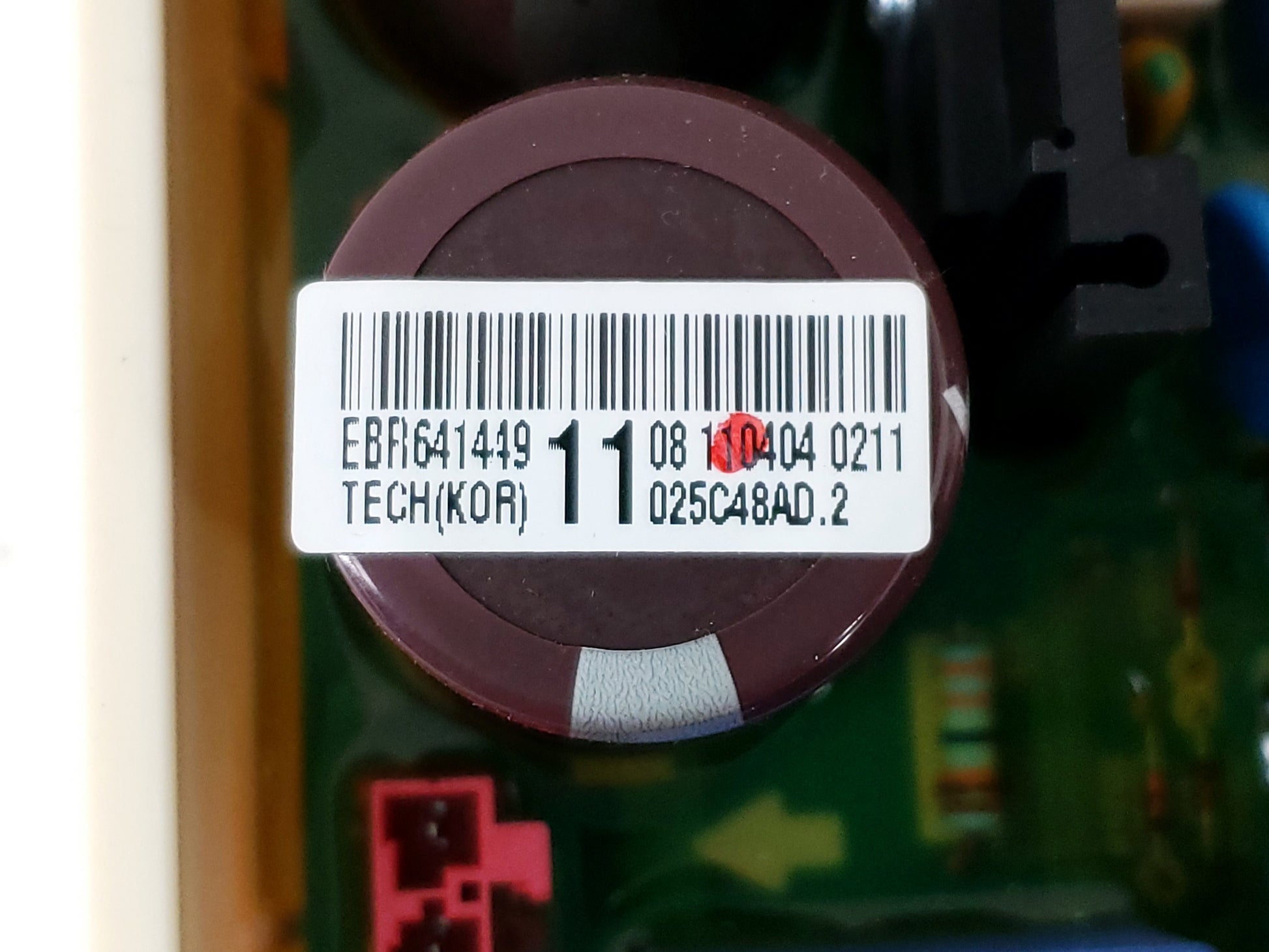 LG Washer Control Board EBR64144911