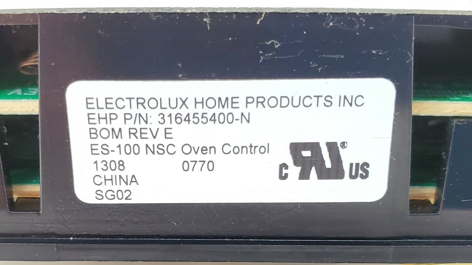 OEM  Frigidaire Range Control Board 316455400