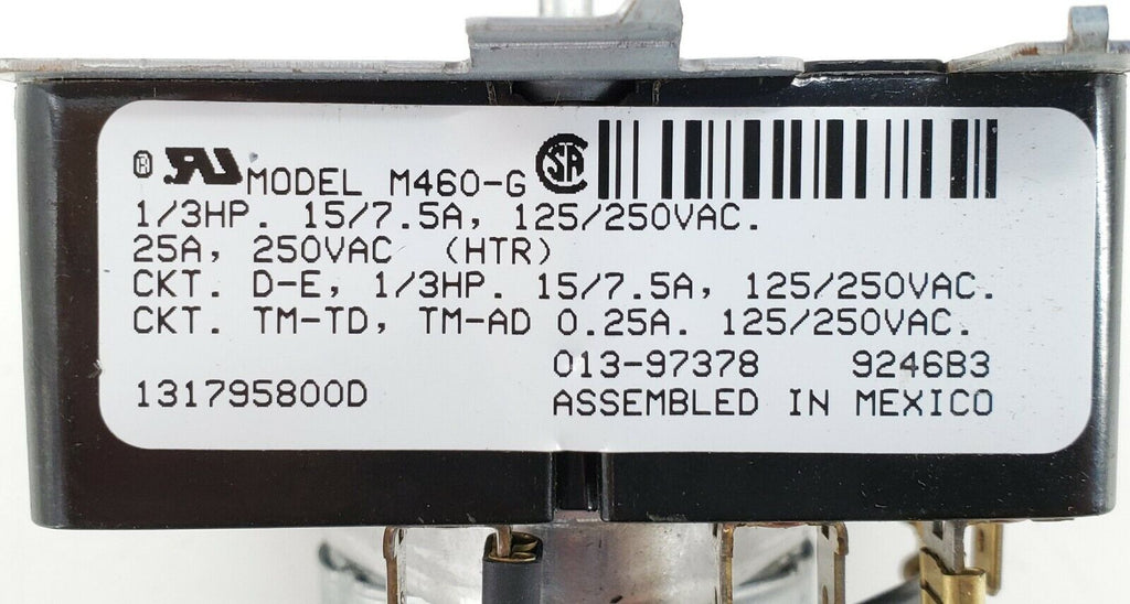 Frigidaire Dryer Timer 131795800