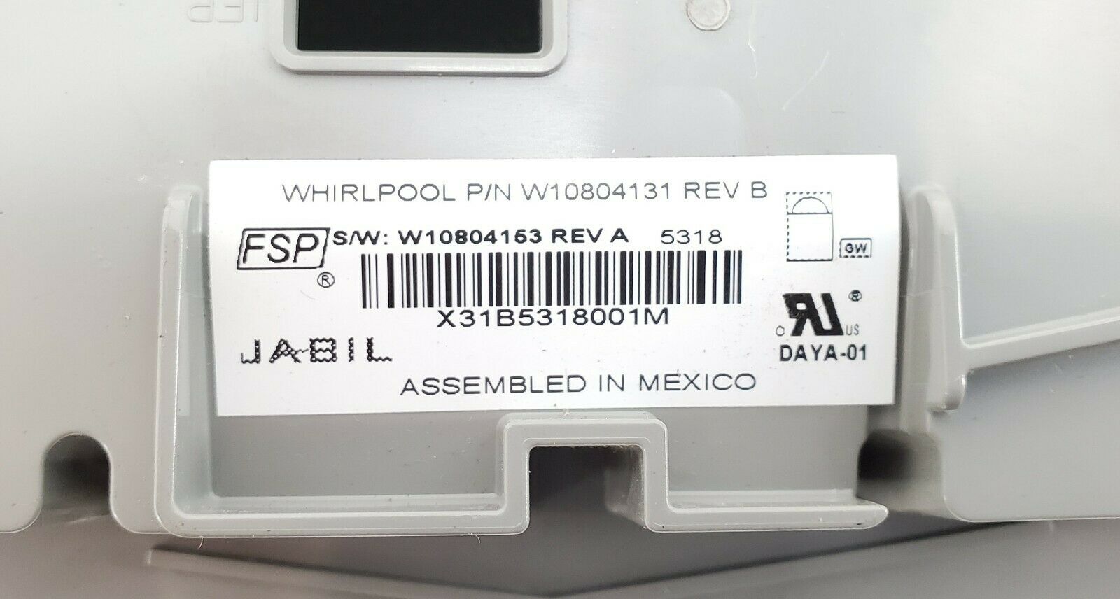 OEM  Whirlpool Dishwasher Control W10804131