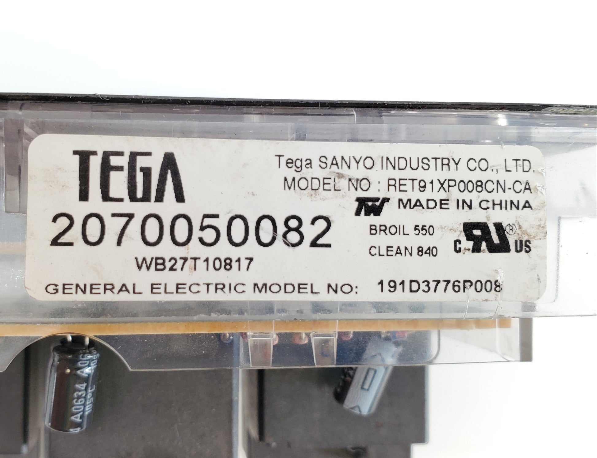 GE Range Control Board WB27T10817
