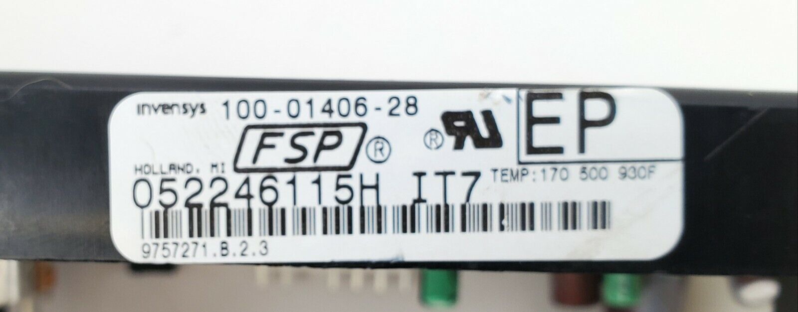 OEM  Whirlpool Range Control 9757271