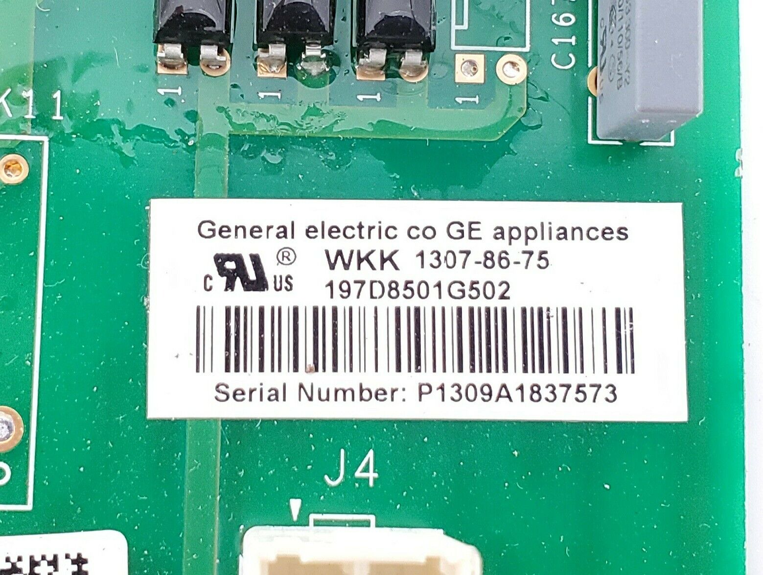 OEM  GE Refrigerator Control Board 197D8501G502