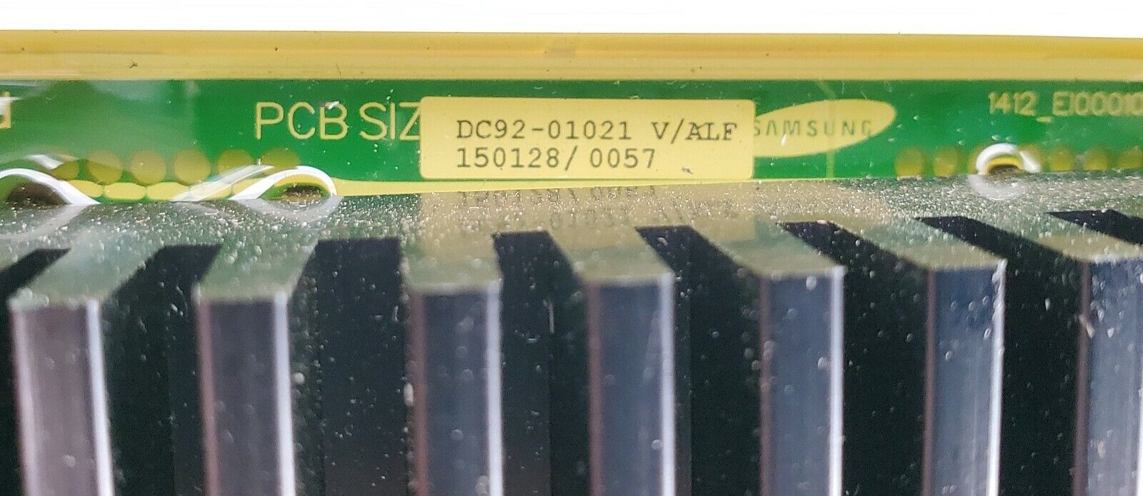 Samsung Washer Control DC92-01021V