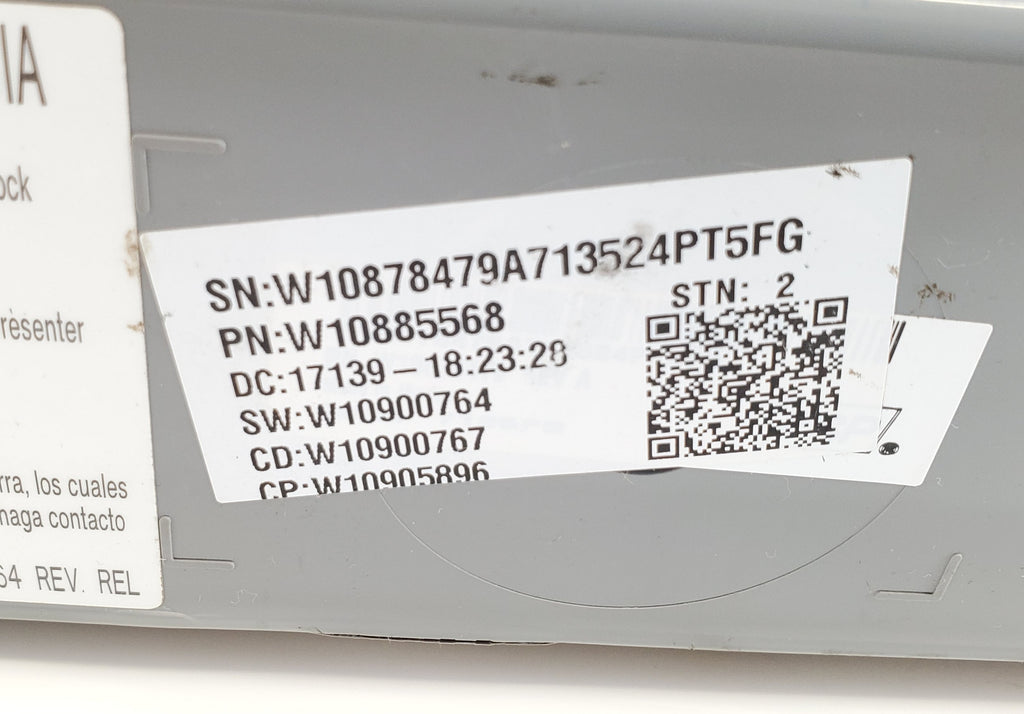 OEM  Whirlpool Washer Control Board  W10885568