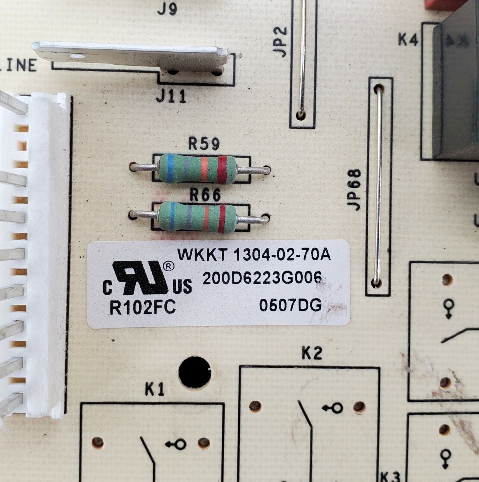OEM  GE Fridge Control 200D6223G006