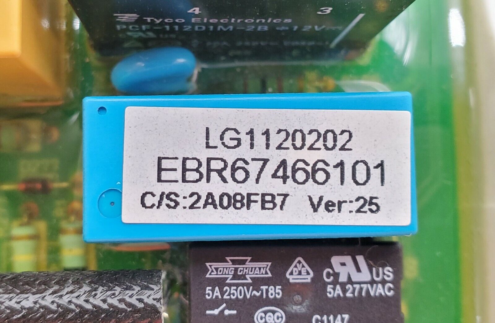 OEM LG Washer Control Board EBR67466101 Same Day Shipping & Lifetime Warranty