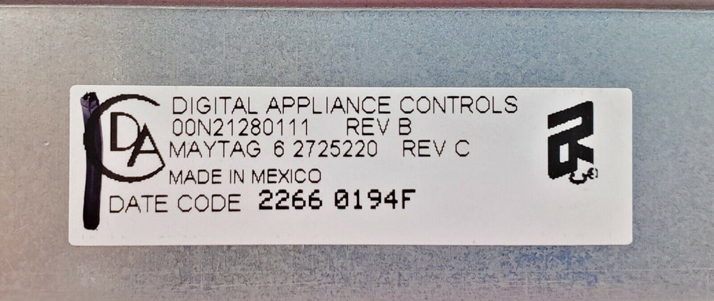 OEM  Maytag Range Control Board 62725220