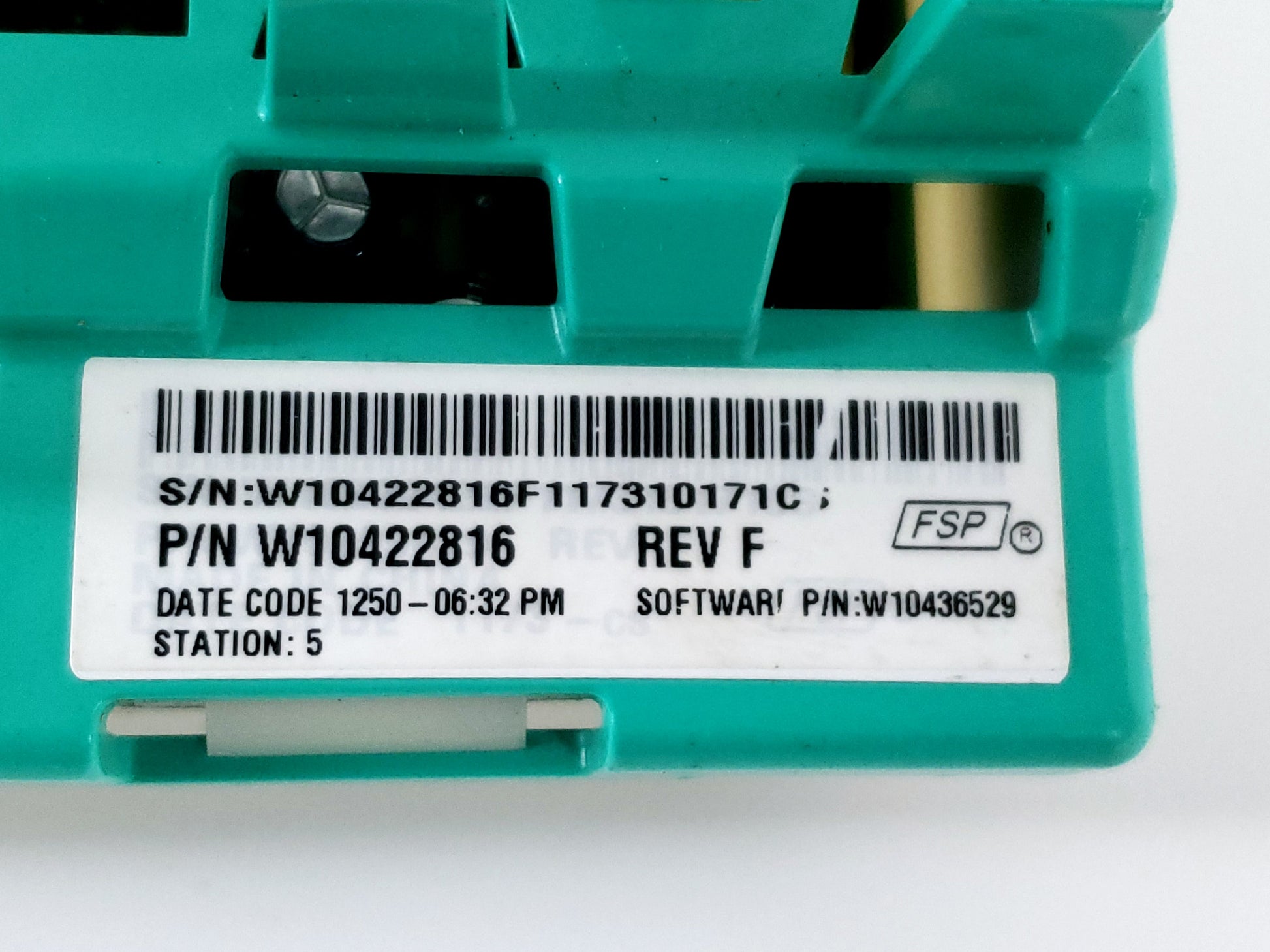 Maytag Washer Control Board W10422816
