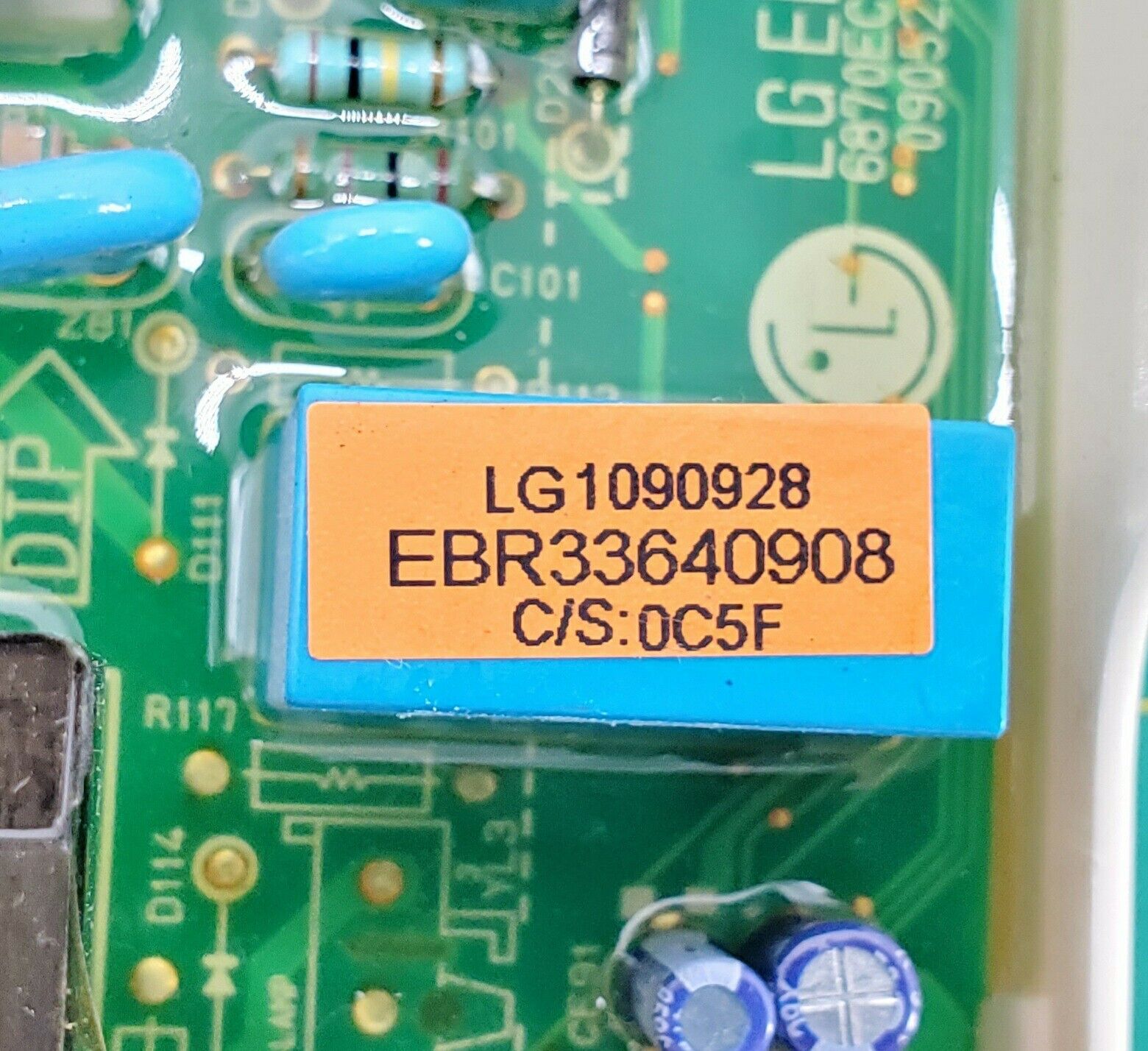 OEM  LG Dryer Control Board EBR33640908
