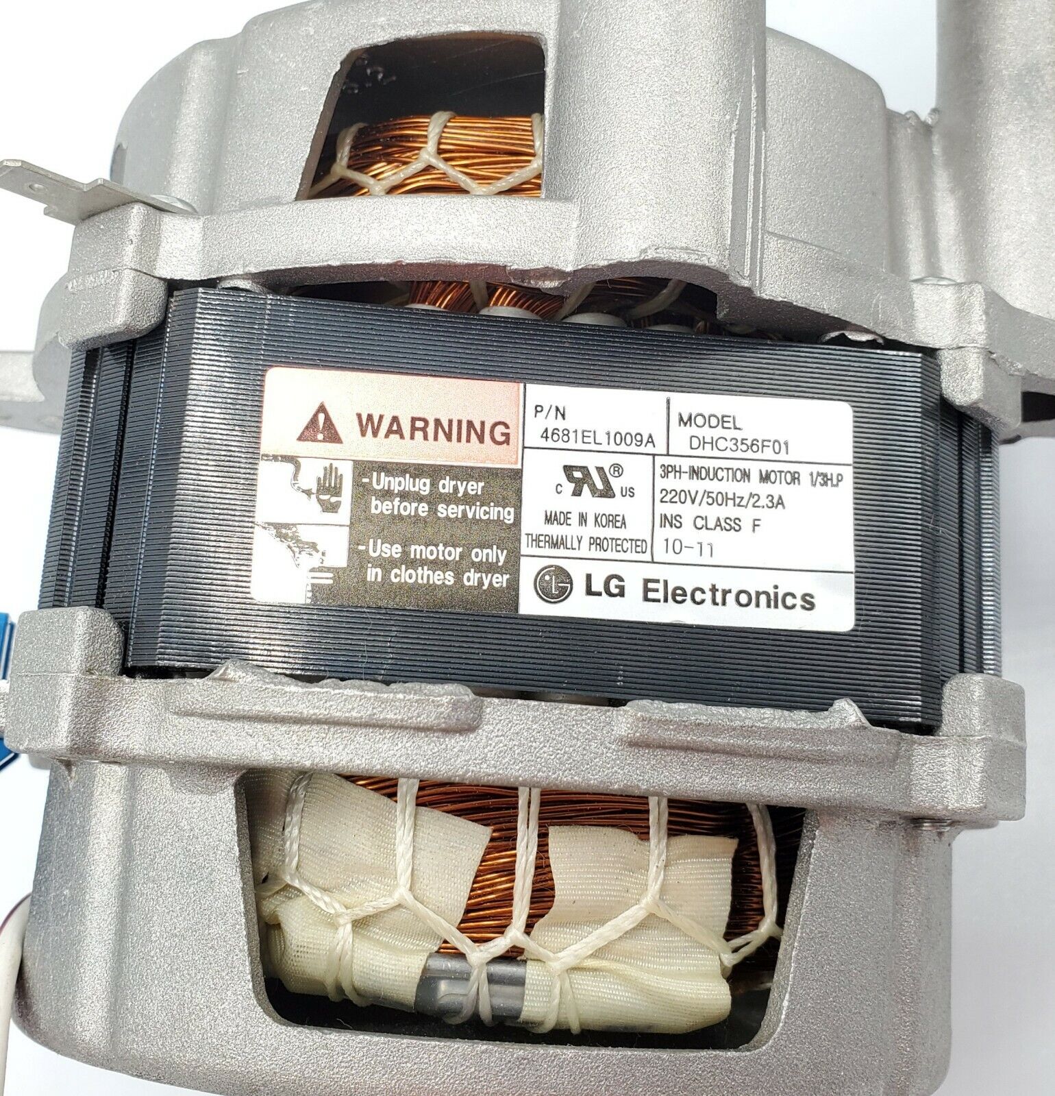 New OEM  LG Dryer Motor Drive Assembly 4681EL1009A