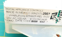 Load image into Gallery viewer, Whirlpool Range Control Board 9759925
