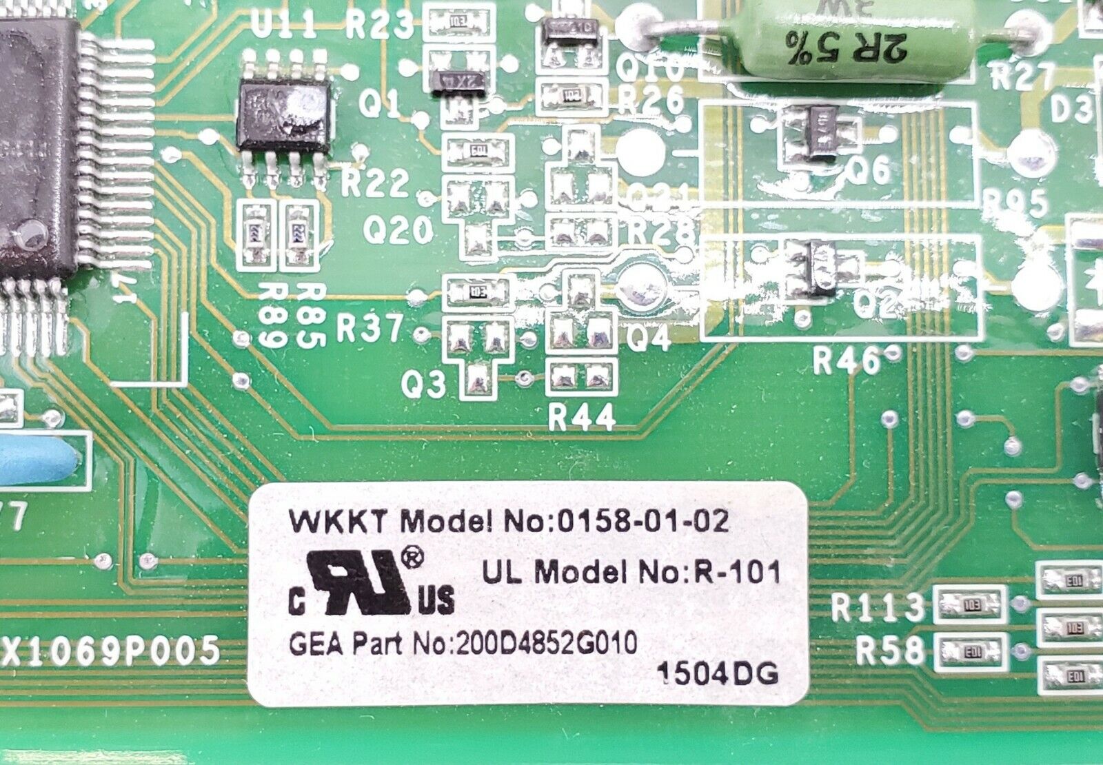 OEM GE Refrigerator Control Board 200D4852G010