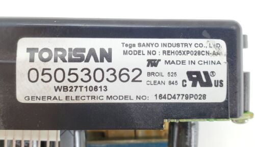Genuine OEM GE Range Control Board WB27T10613 SameDay Ship LifeTime Warranty