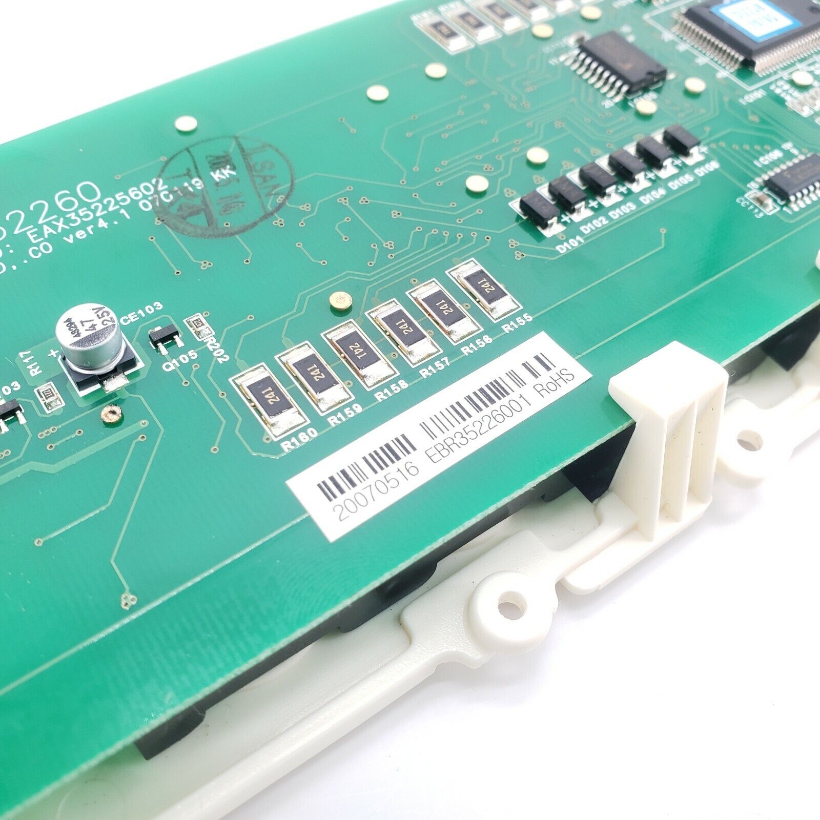 OEM LG Refrigerator Control Board EBR35226001 Same Day Ship & Lifetime Warranty