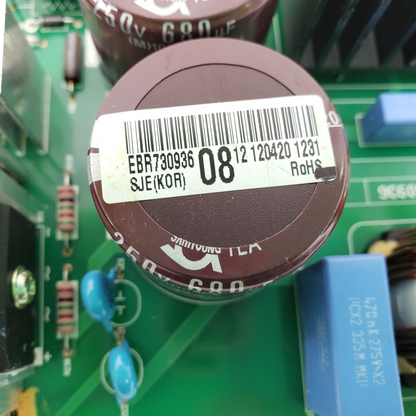 OEM  LG Control Board EBR73093608