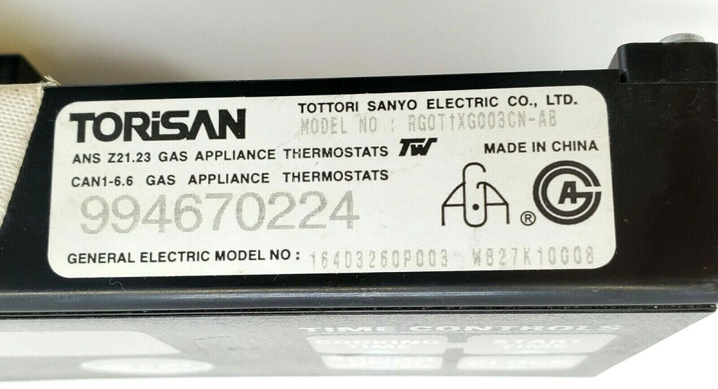 GE Range Control Board 164D3260P003