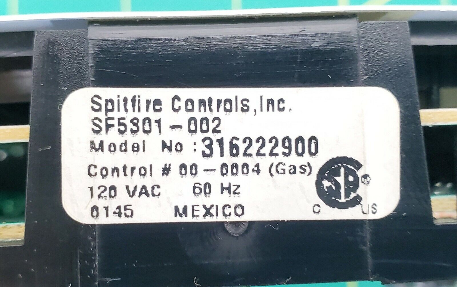 OEM  Frigidaire Range Control Board 316222900