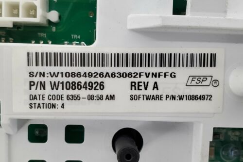 Kenmore Washer Control Board W10864926