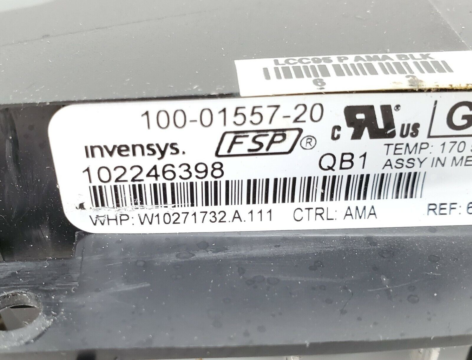 OEM  Maytag Range Control  W10173509