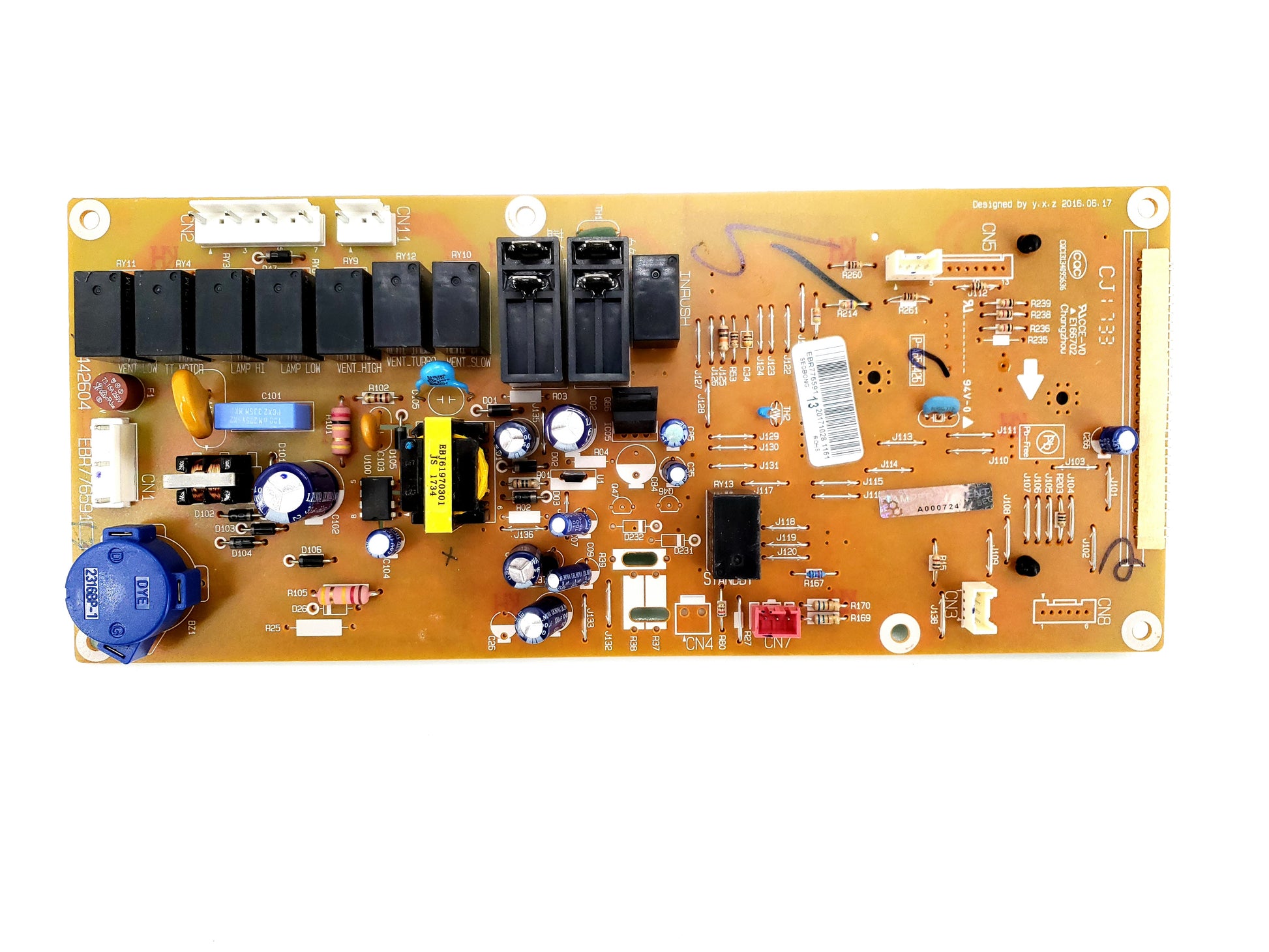 OEM  LG Microwave Control Board EBR77659113