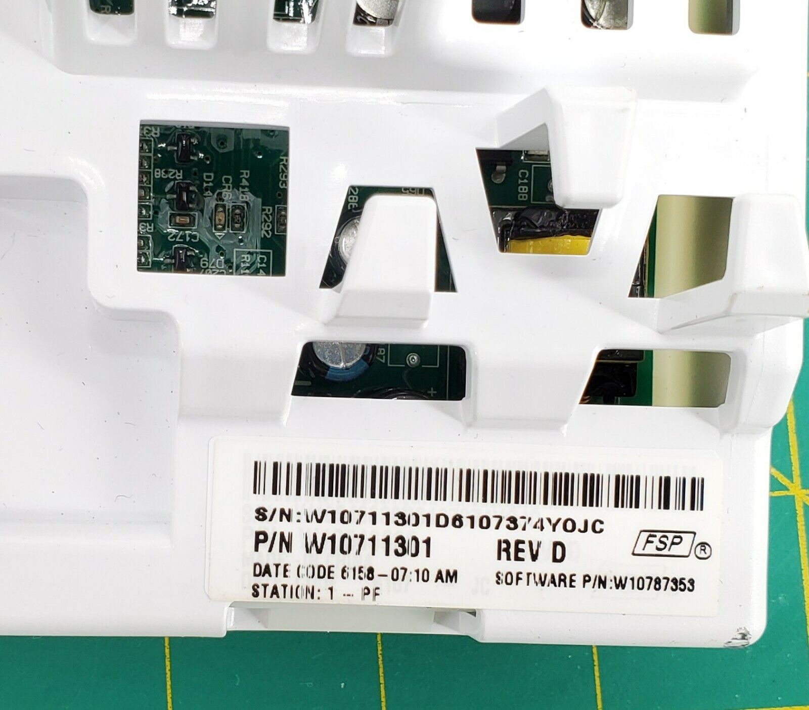 OEM Whirlpool Washer Control W10711301 Same Day Shipping & Lifetime Warranty