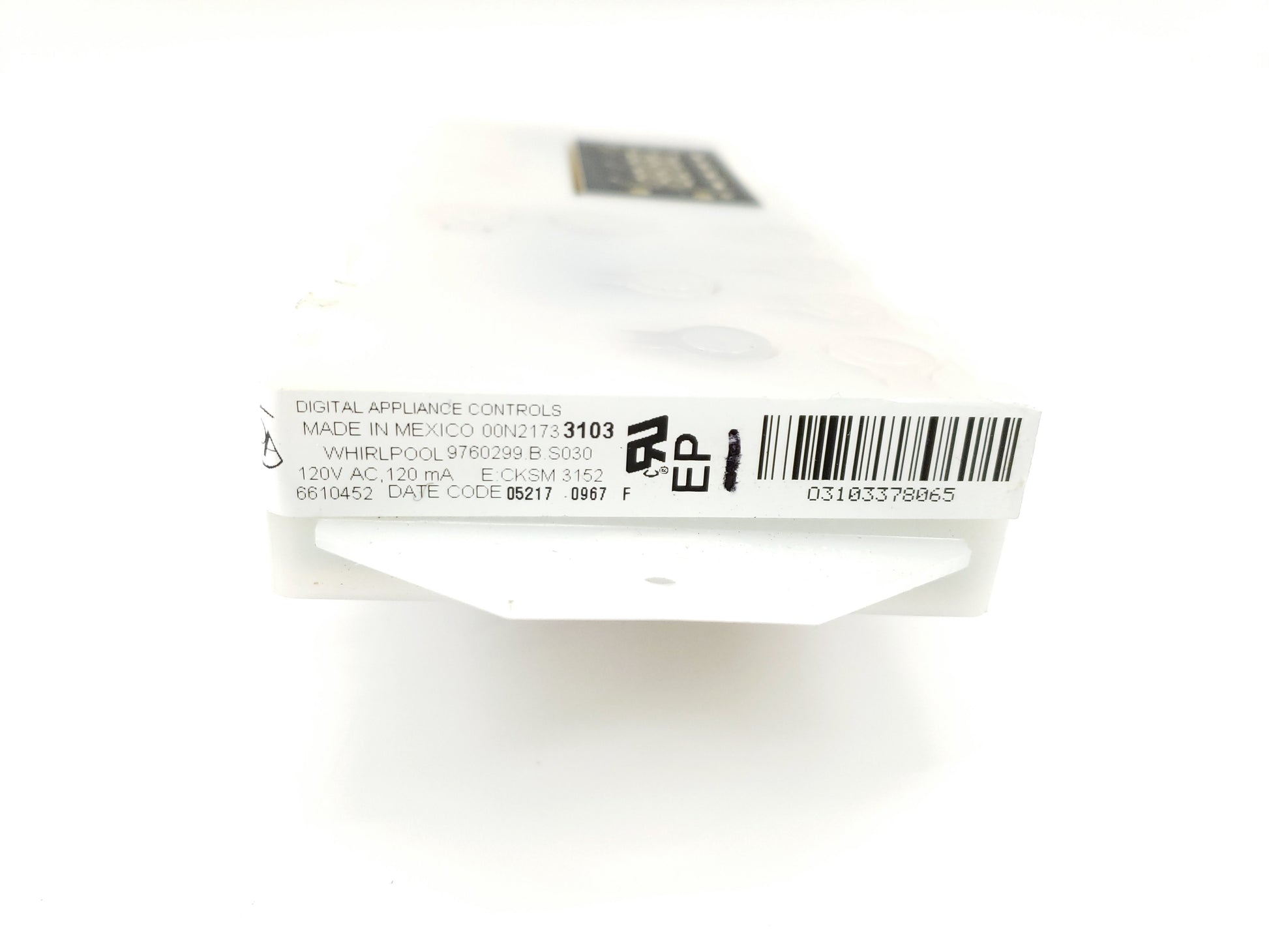 Whirlpool Range Control  9760299
