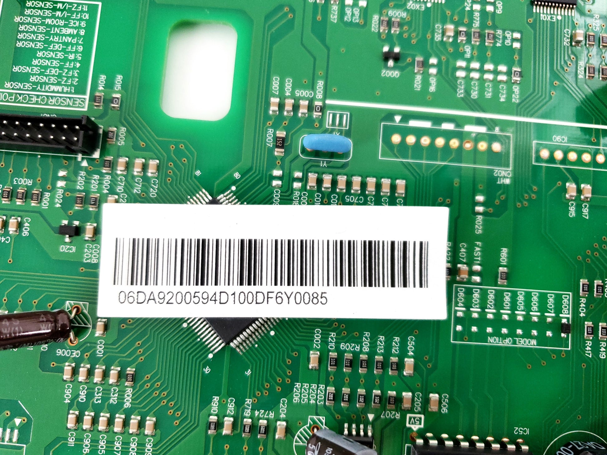 Samsung Refrigerator Control Board DA92-00594D
