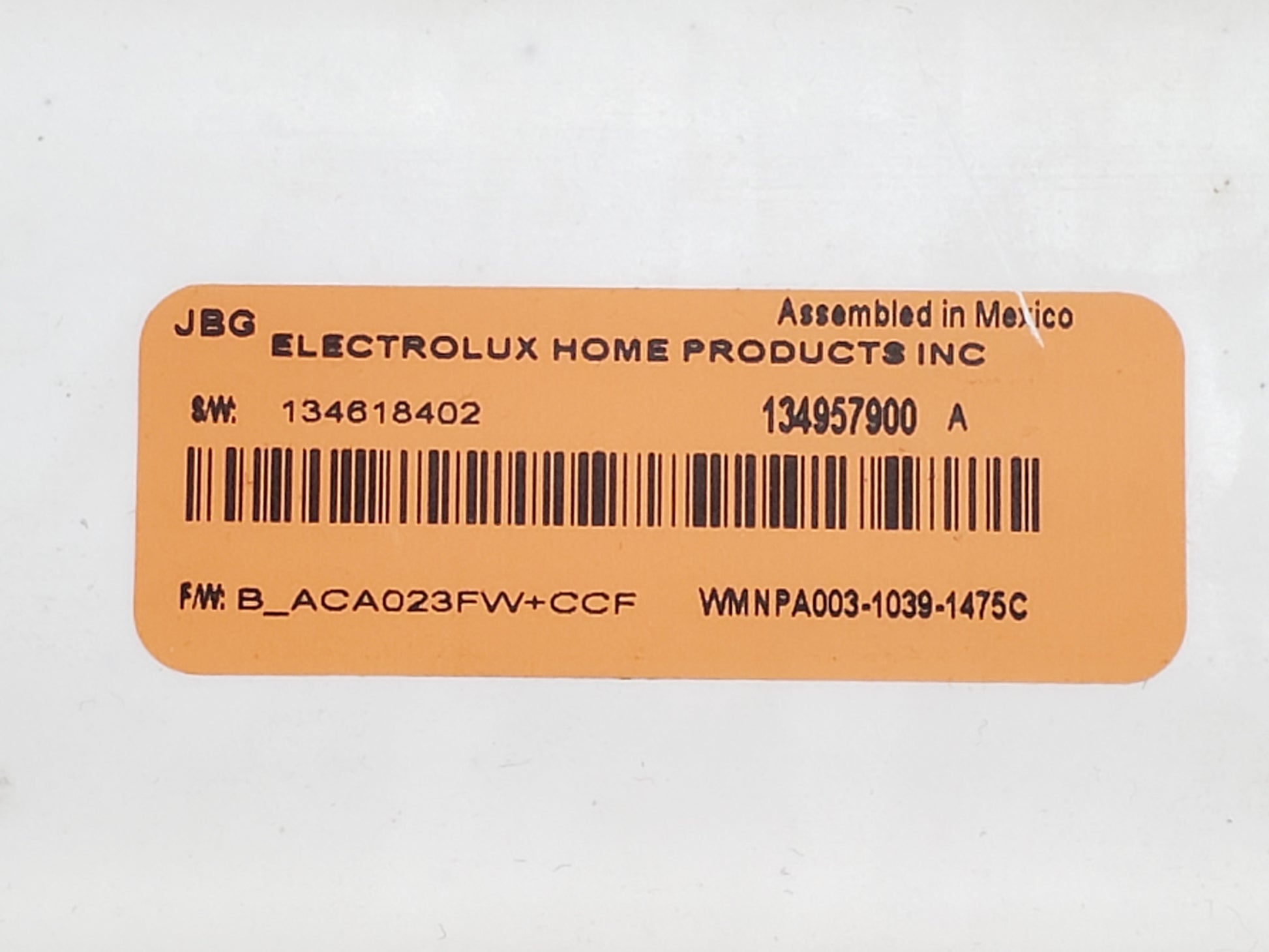 Frigidaire Washer Control Board 134957900
