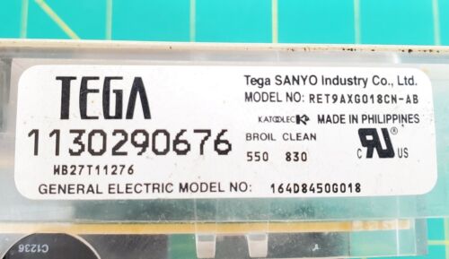 OEM  GE Range Control 164D8450G018