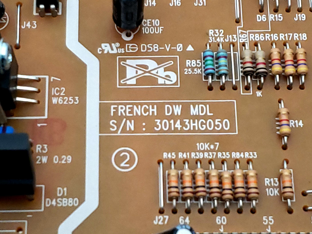Daewoo Refrigerator Control 30143HG050