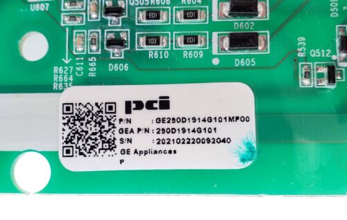GE Washer Control  290D1914G101