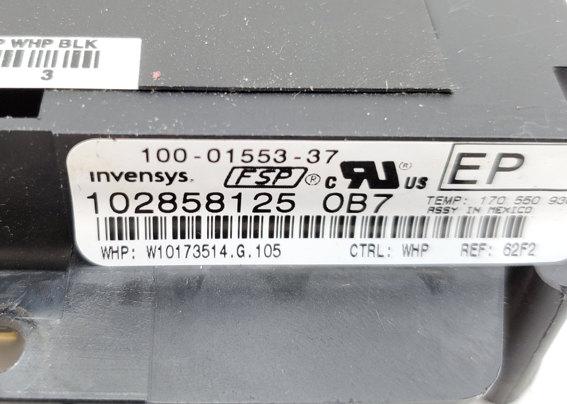 OEM  Whirlpool Range Control Board  W10173514