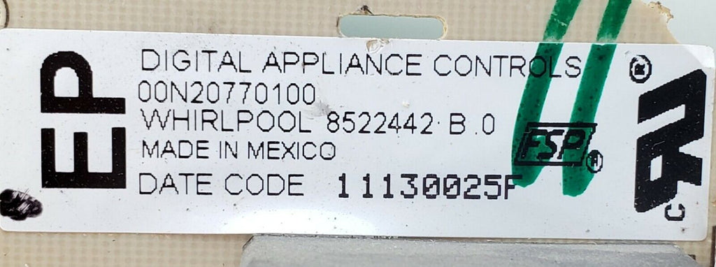 Kenmore Range Control 8522442