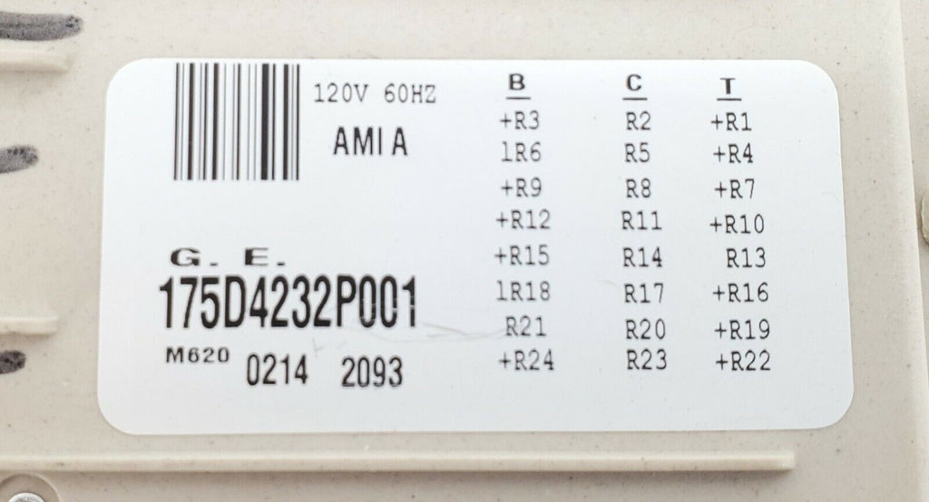 GE Washer Timer 175D4232P001
