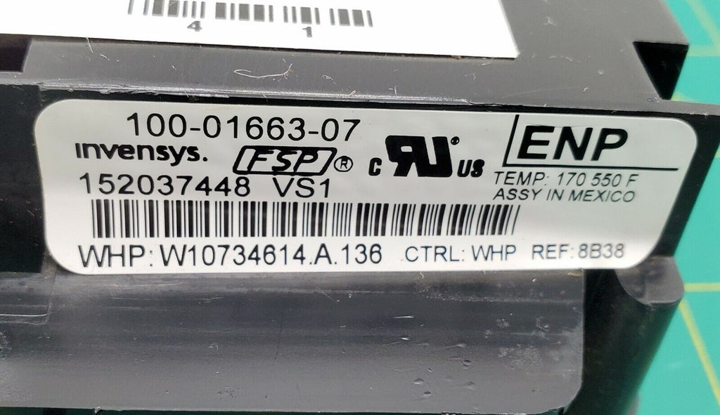Whirlpool Range Control Board W10734614