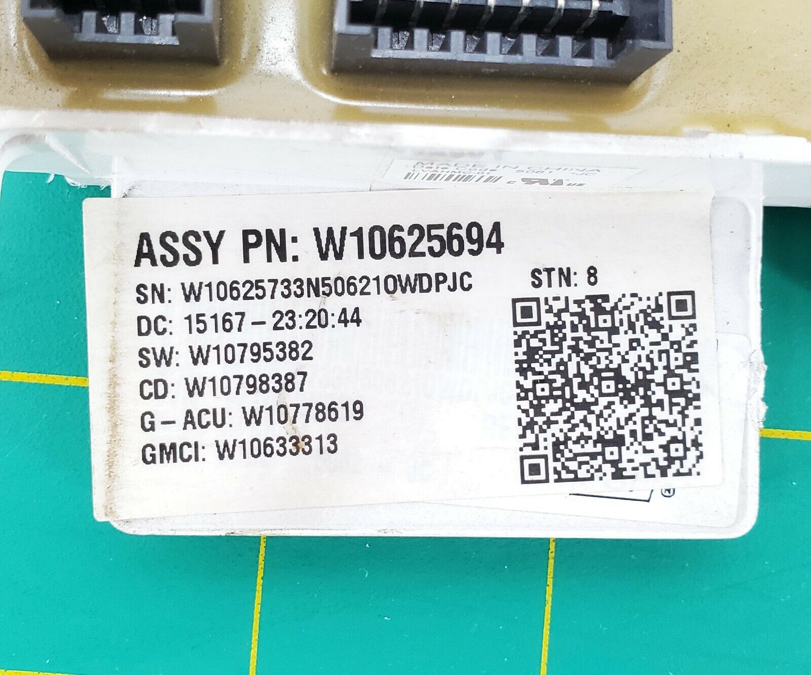 OEM  Maytag Washer Control W10625694