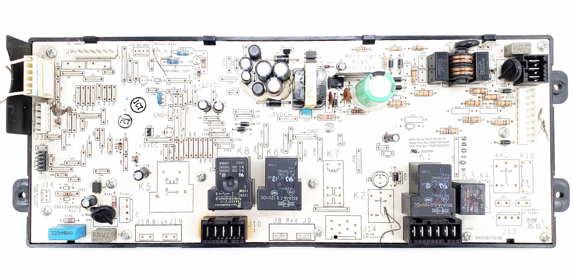 GE Dryer Control Board 175D5720G018