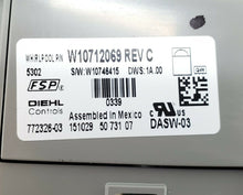 Load image into Gallery viewer, OEM  Whirlpool Dishwasher Control  W10712069
