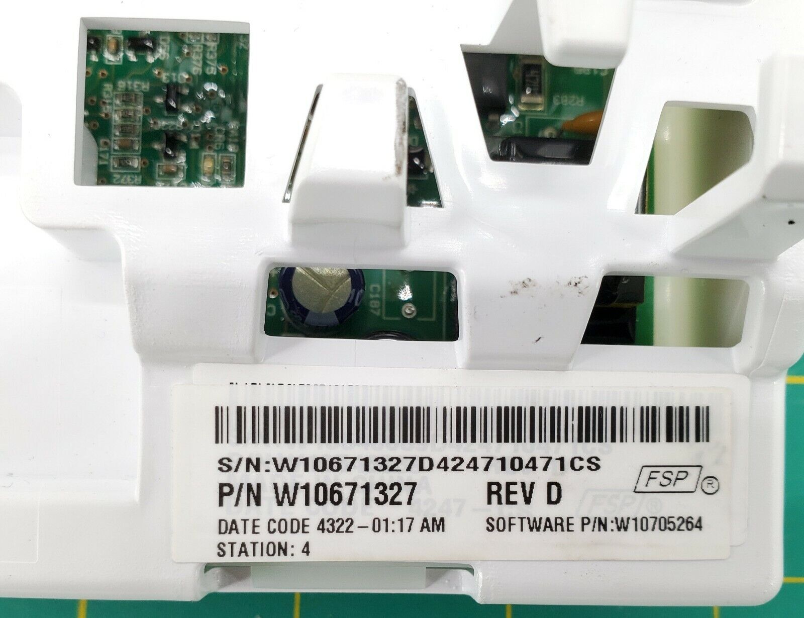 Whirlpool Washer Control Board W10671327