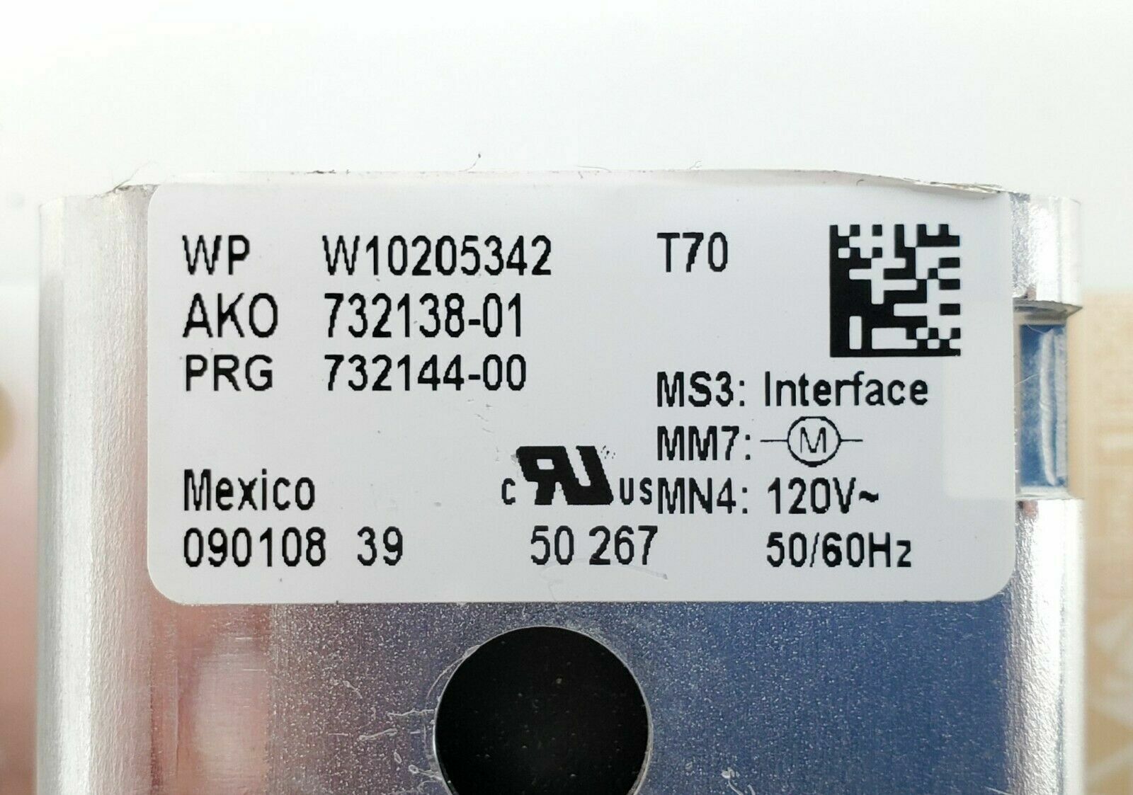 OEM  Whirlpool Washer Control Board W10289776