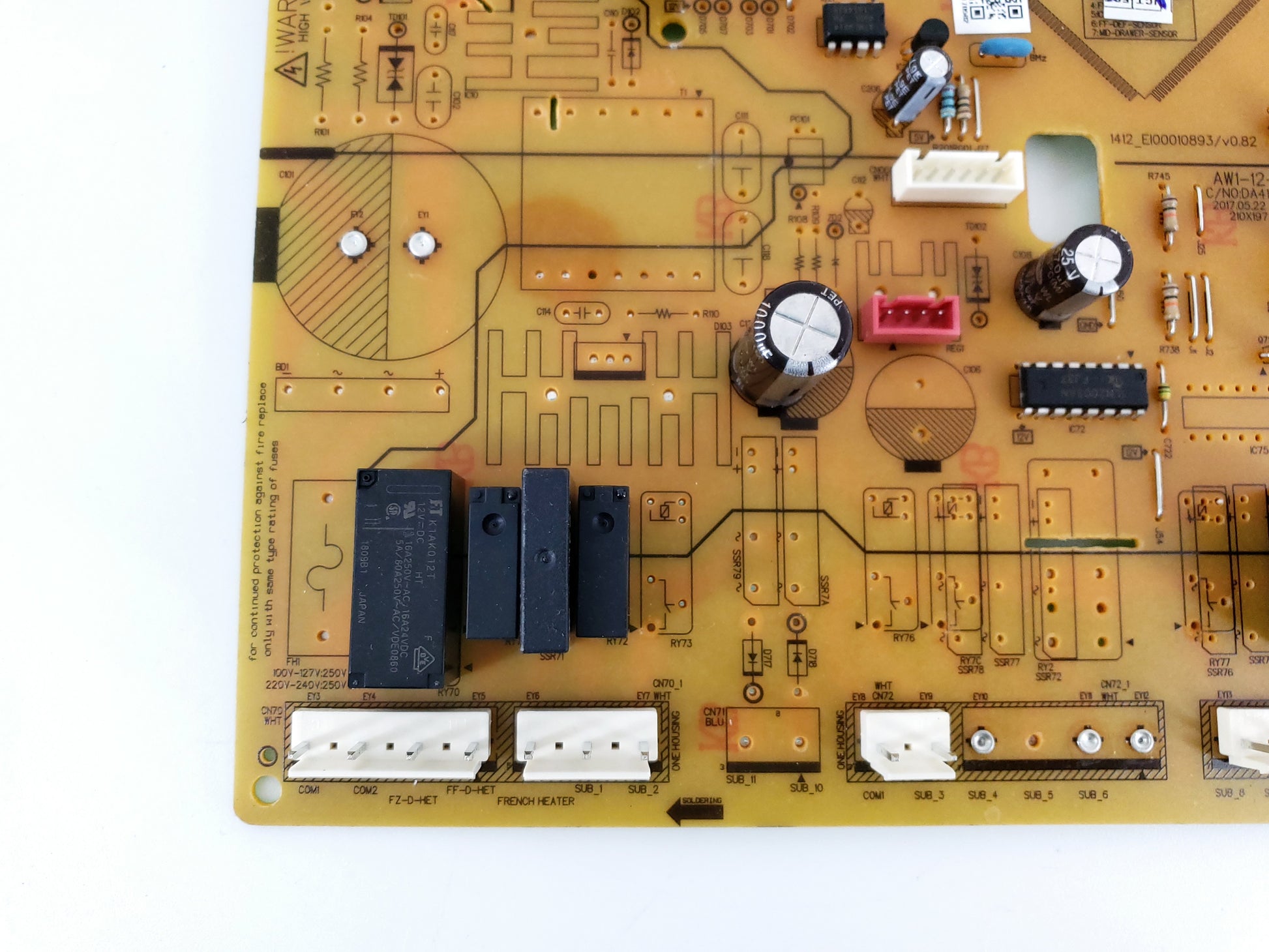 Samsung Refrigerator Control Board DA94-02679B