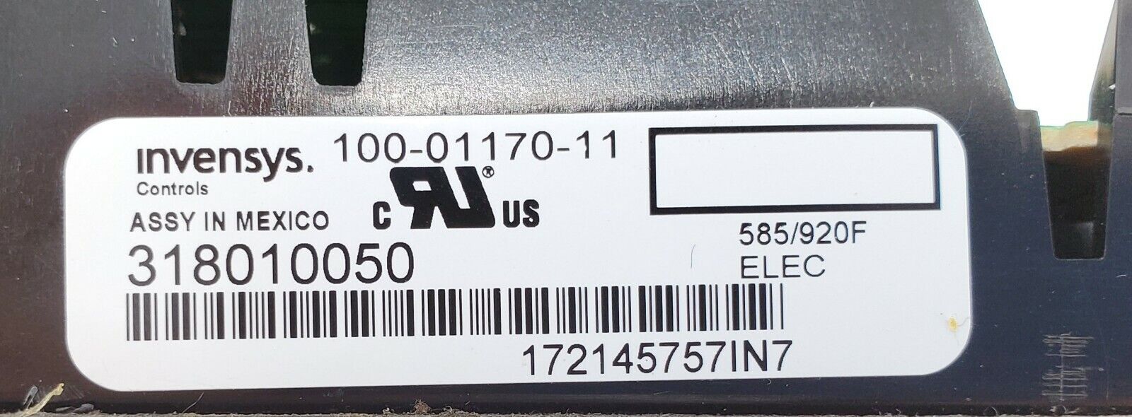 Frigidaire Range Control Board 318010050