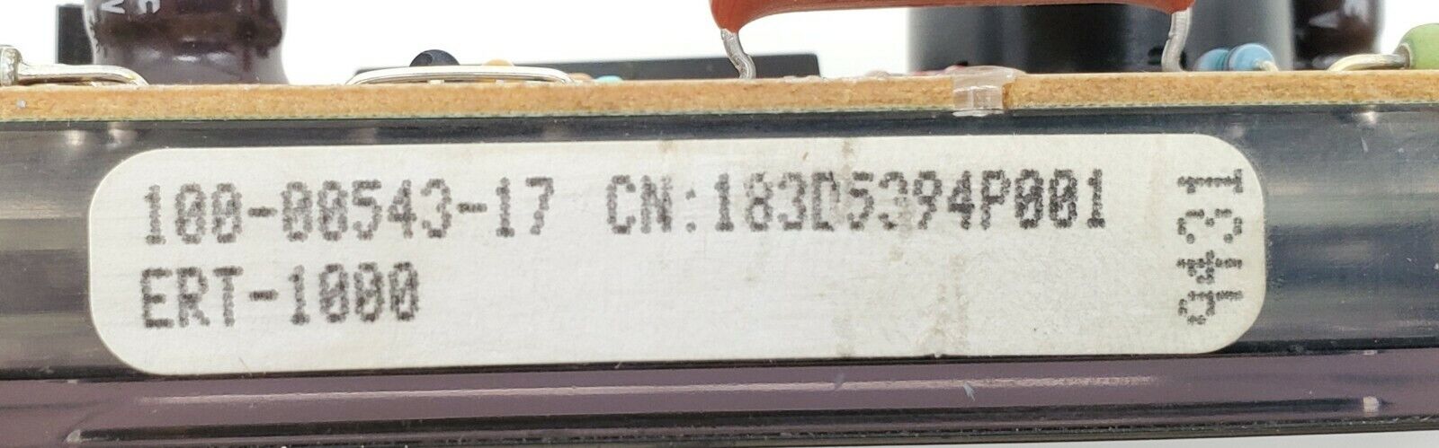 GE Range Control Board 183D5394P001