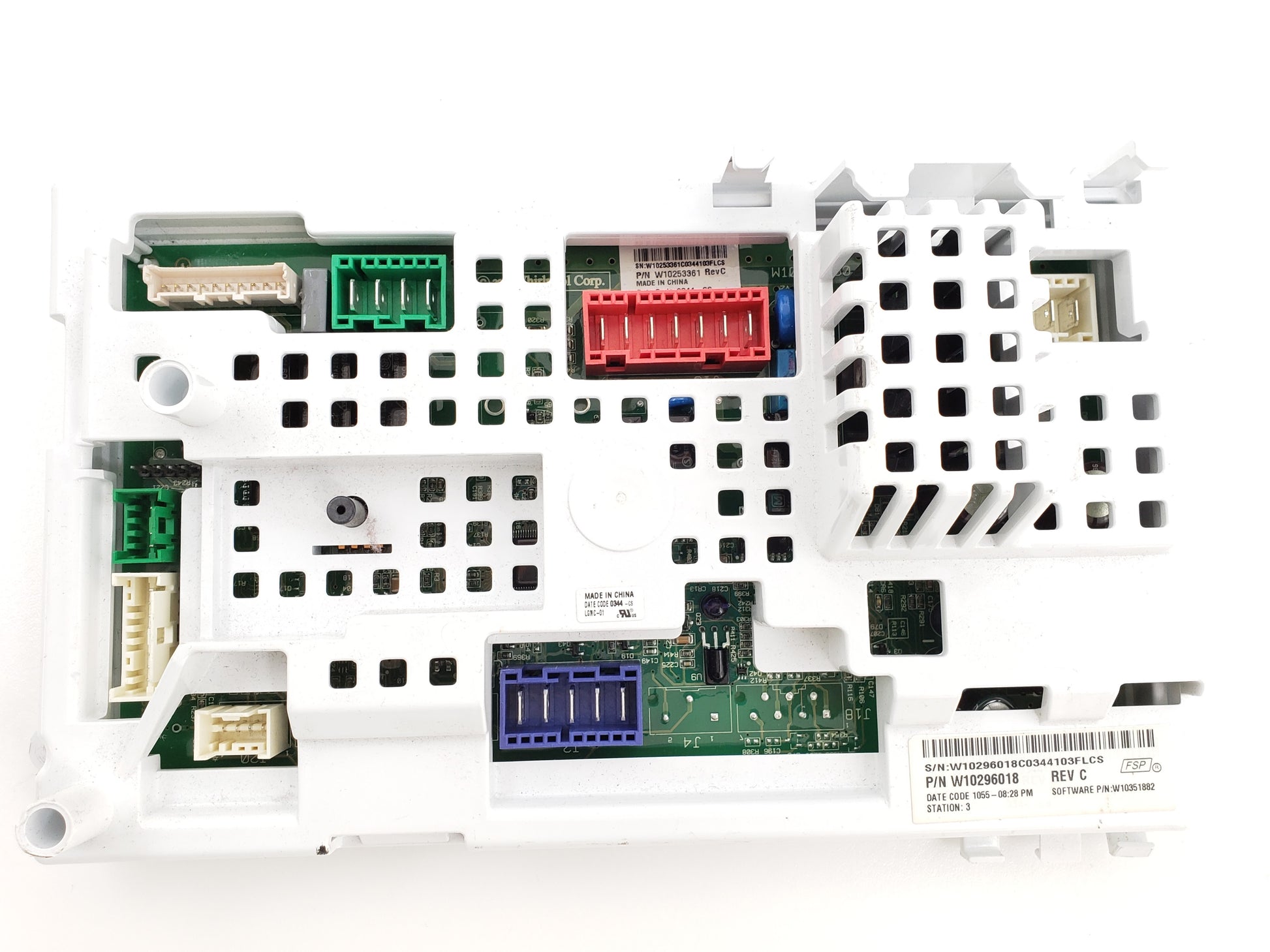 Whirlpool Washer Control Board W10296018