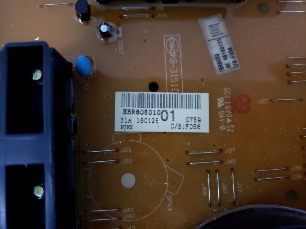 LG Washer Display Board EBR80501001
