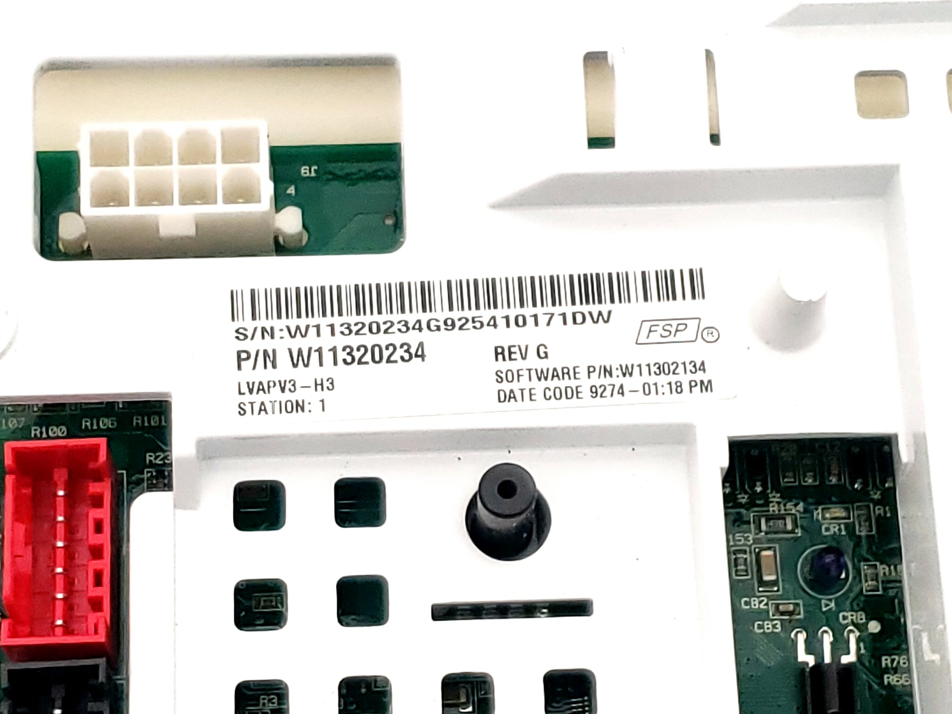 Whirlpool Washer Control W11320234