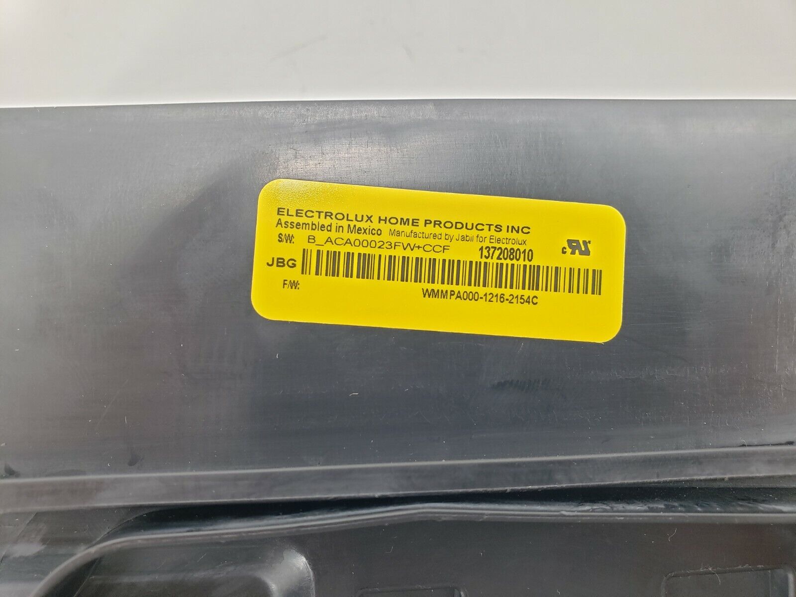 Frigidaire Washer Control 137208010