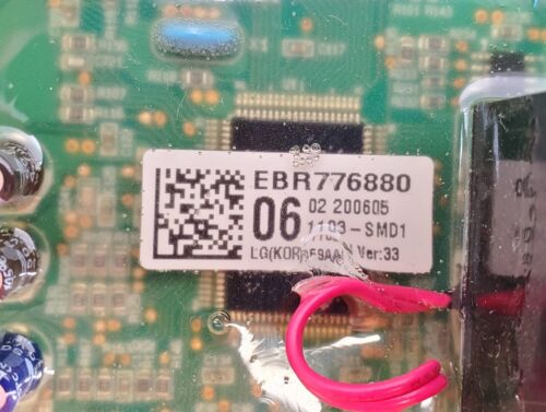 LG Washer Control Board EBR77688006