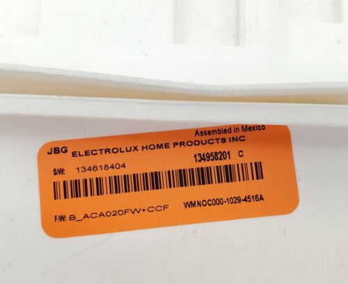 Frigidaire Washer Control  134958201
